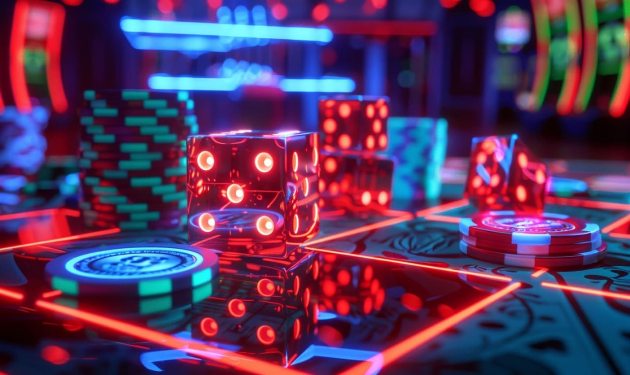 Live dealer roulette table with professional croupier
